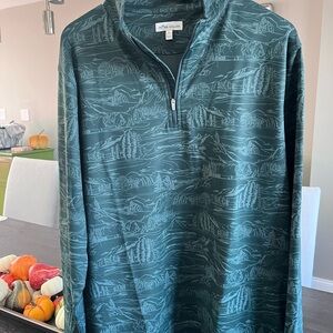Peter Millar quarter zip performance shirt